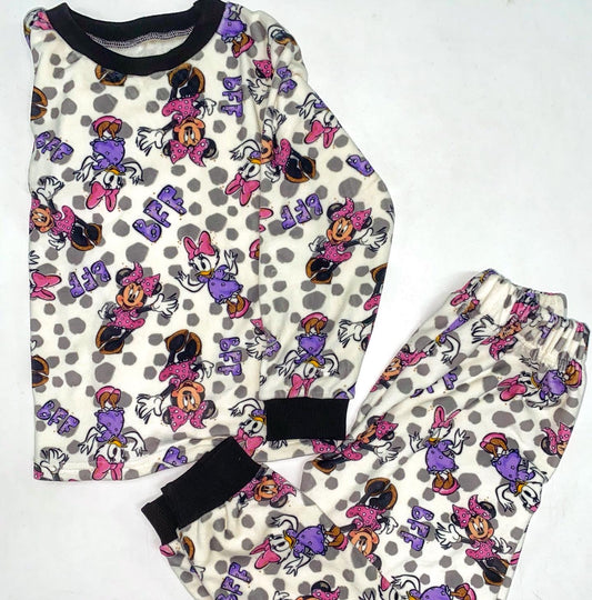 Minnie & Daisy fleece pyjamas