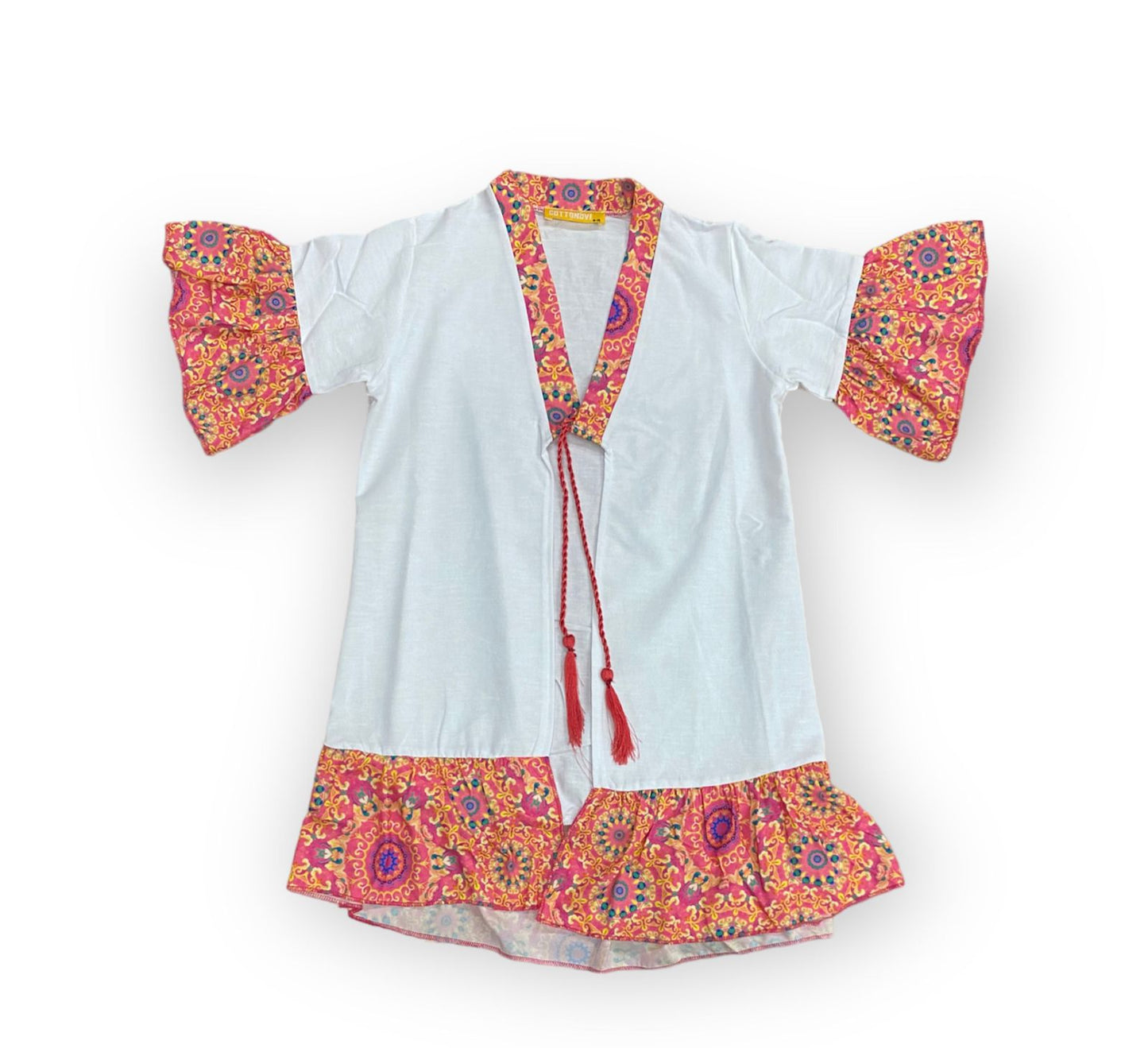 Ramadan ruffle kaftan