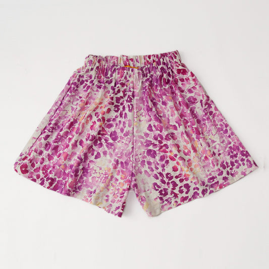 Short pink leopard