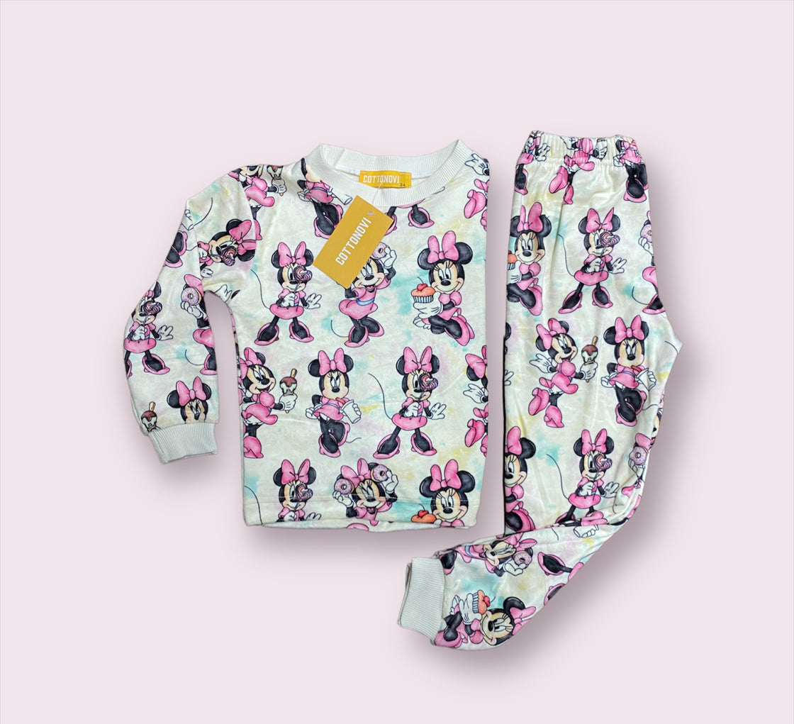 Minnie Kids fleece pajama