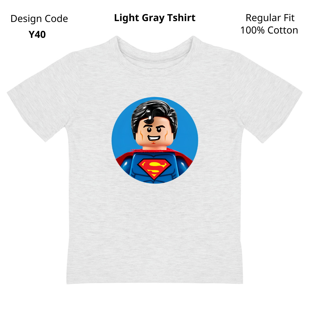 SuperMan T-shirt ( Design Y40)
