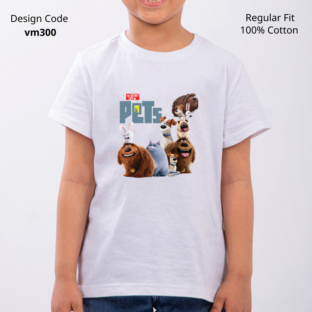The secret life of pet T-shirt ( Design Vm300 )